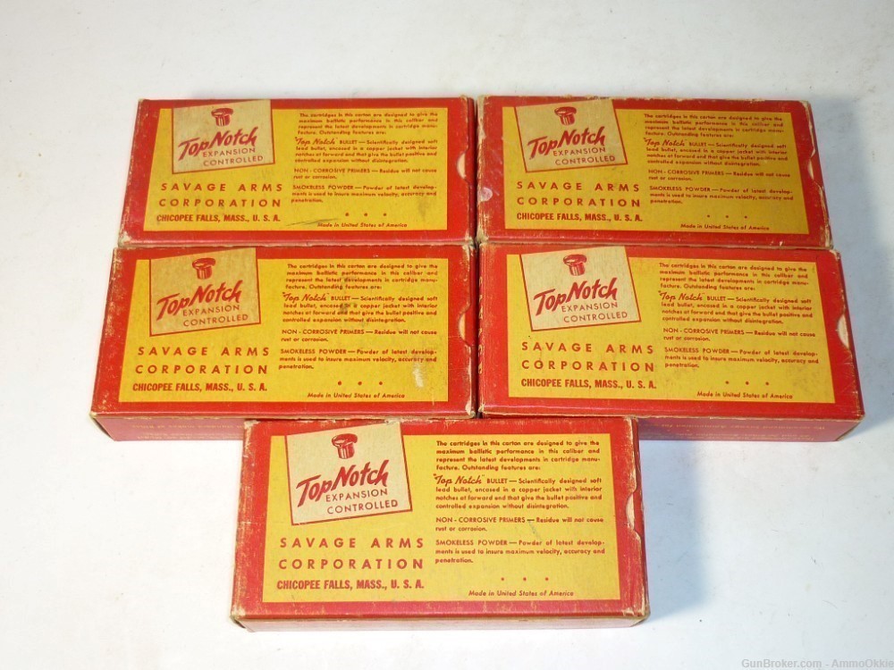 20rd - INDIAN HEAD SAVAGE - 300 SAVAGE - 180gr SP - VINTAGE AMMO-img-11