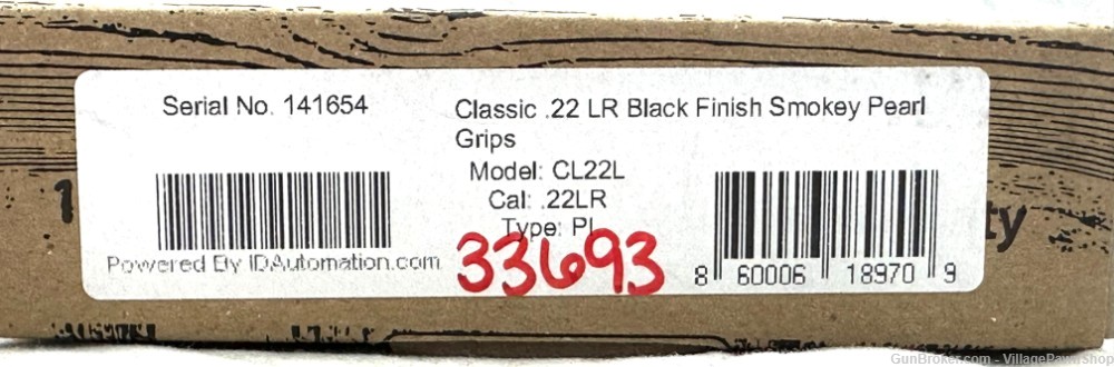 Bearman Industries Classic Derringer CL22L 22 LR 2.4" CL22LBS 33693-img-7