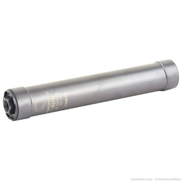 Q El Camino Rimfire Silencer Titanium-img-0