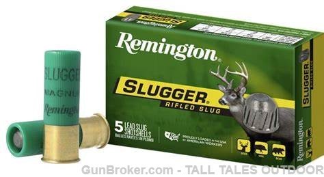 Remington Slugger Rifled Slugs 12 GA 1oz 3 inch #20270 50 Rounds-img-0