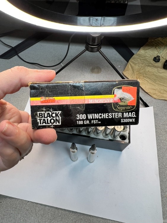 Winchester 300 win mag Black Talon -img-2