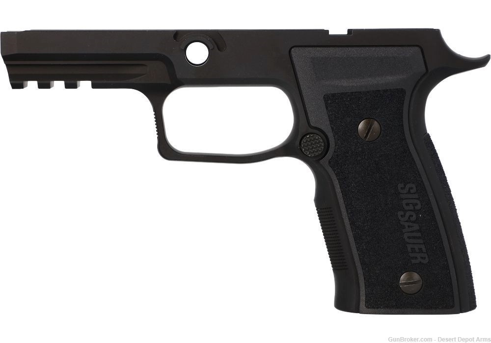 P320 AXG Aluminum Carry Grip Module-BLACK W/POLY PANELS, SIG Sauer-img-1