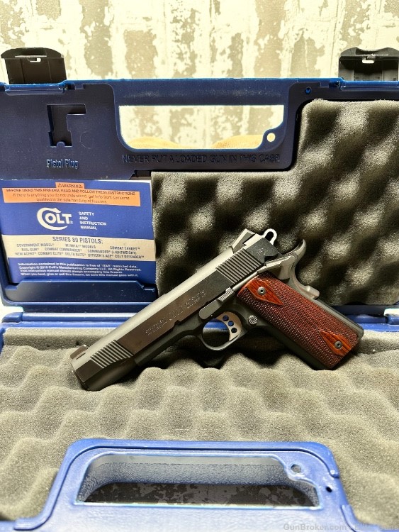 ! VERY NICE, Colt 1911 Government Lightweight, .45 acp, Hard To Get!-img-0