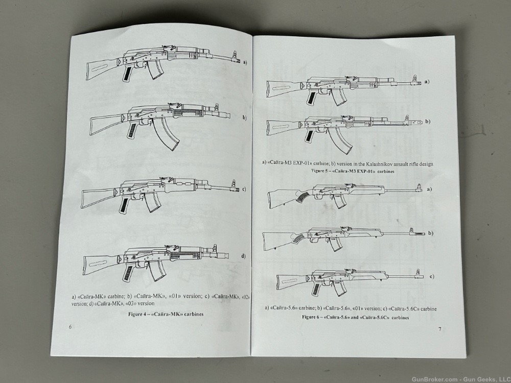 Russian Izhmash Saiga AK74 SIDE FOLDING STOCK 5.45x39 AK-74 Tula Plum RARE!-img-19