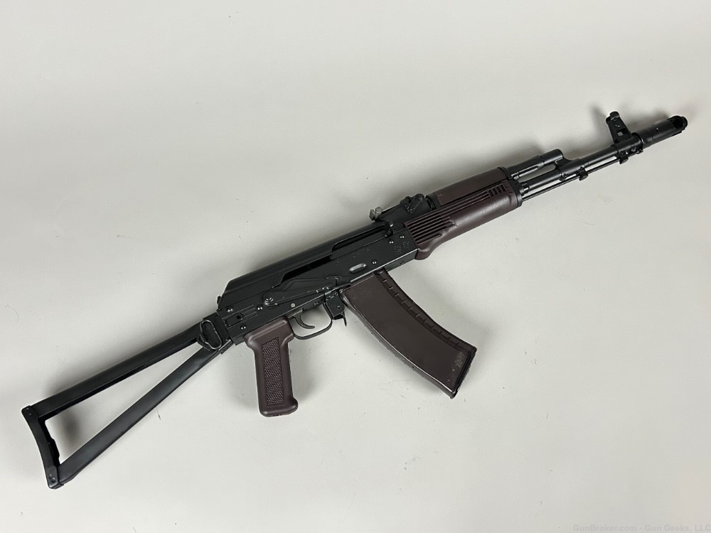 Russian Izhmash Saiga AK74 SIDE FOLDING STOCK 5.45x39 AK-74 Tula Plum RARE!-img-13