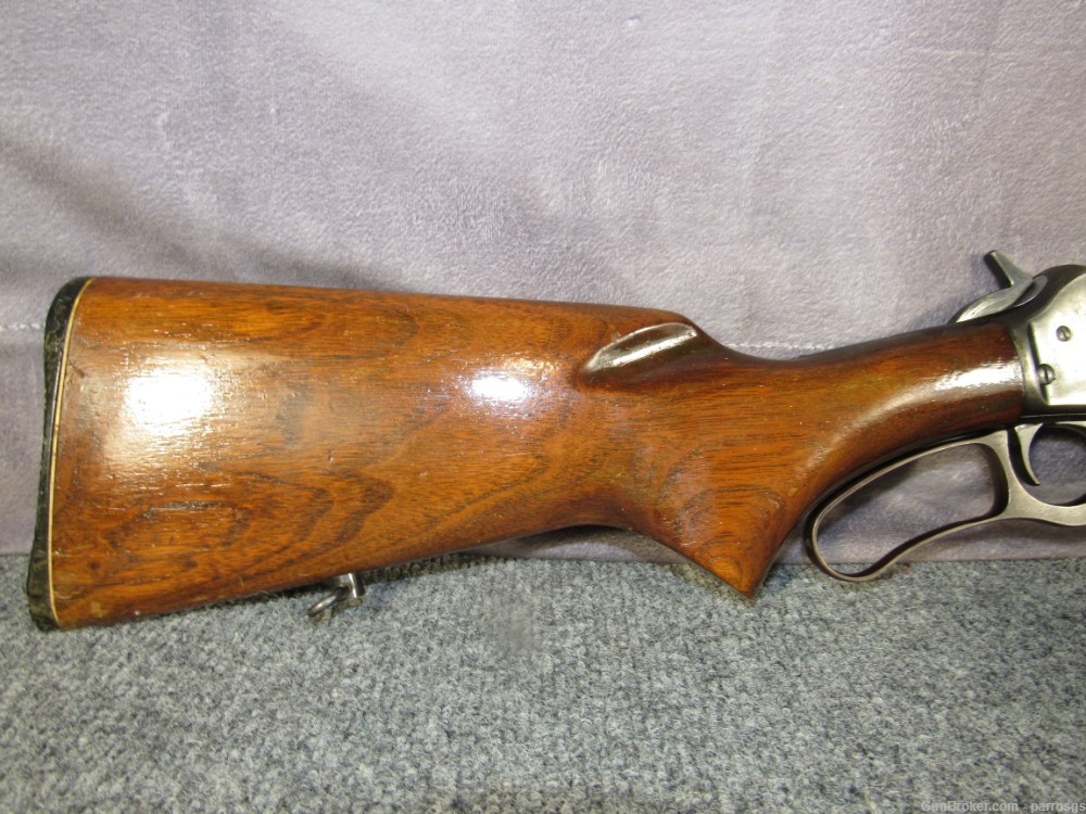 Marlin 336 RC 35 Rem 20" JM Pre Safety Waffle Top Pot Belly 1952 C&R-img-9