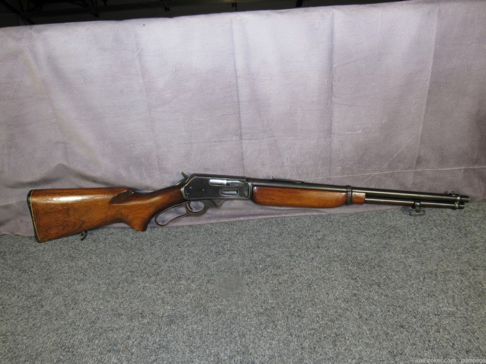 Marlin 336 RC 35 Rem 20" JM Pre Safety Waffle Top Pot Belly 1952 C&R-img-0