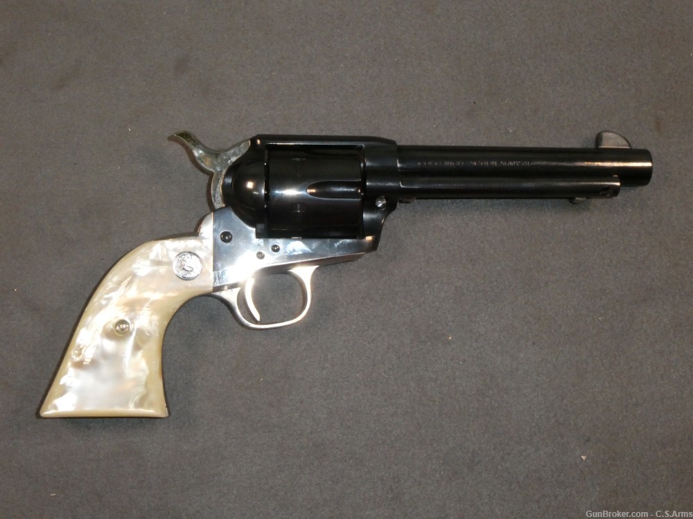 Colt Nevada Statehood Centennial Single Action Army Revolver, .45 Long Colt-img-1