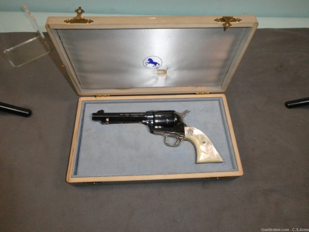 Colt Nevada Statehood Centennial Single Action Army Revolver, .45 Long Colt-img-0