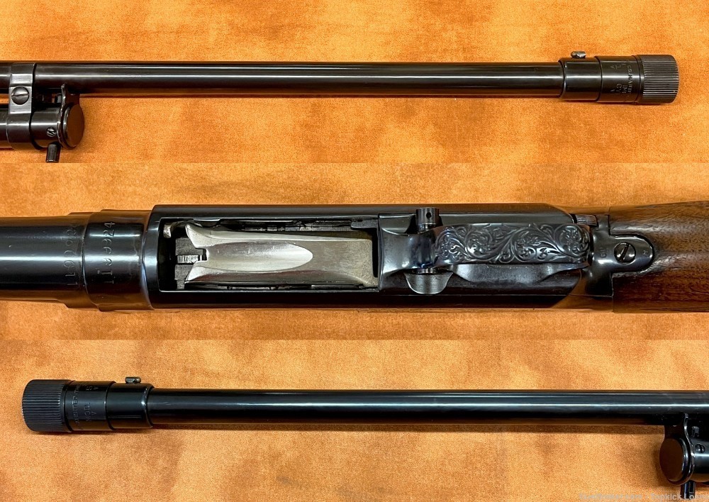 1949 Winchester Model 12 28" Engraved 20GA Pump Shotgun-img-4
