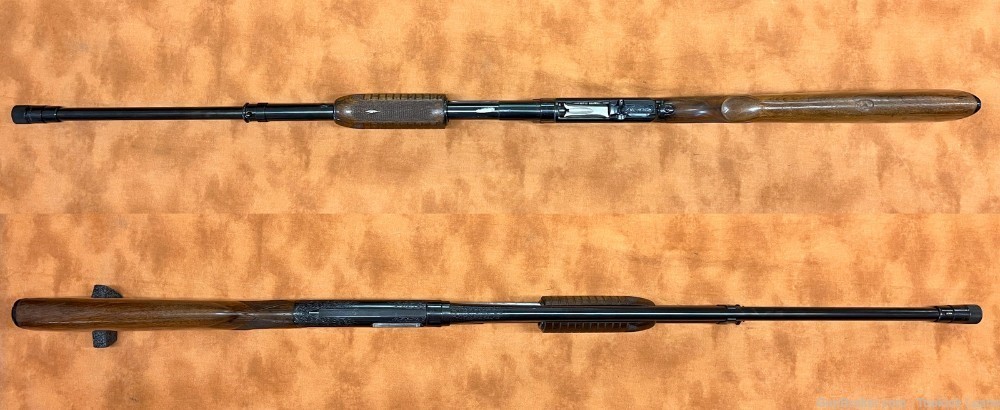 1949 Winchester Model 12 28" Engraved 20GA Pump Shotgun-img-8