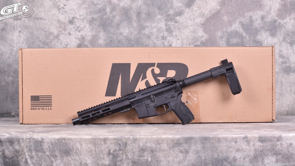Smith & Wesson Model M&P 15 braced pistol 5.56 NATO-img-0