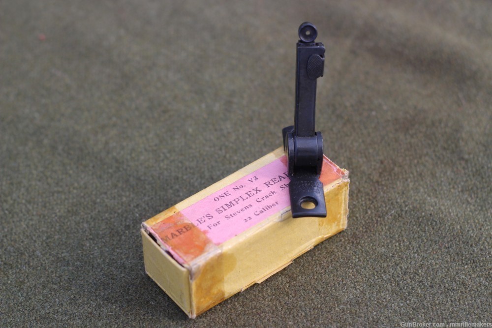  Vintage Marble's No. V3 Simplex Rear Sight-img-3