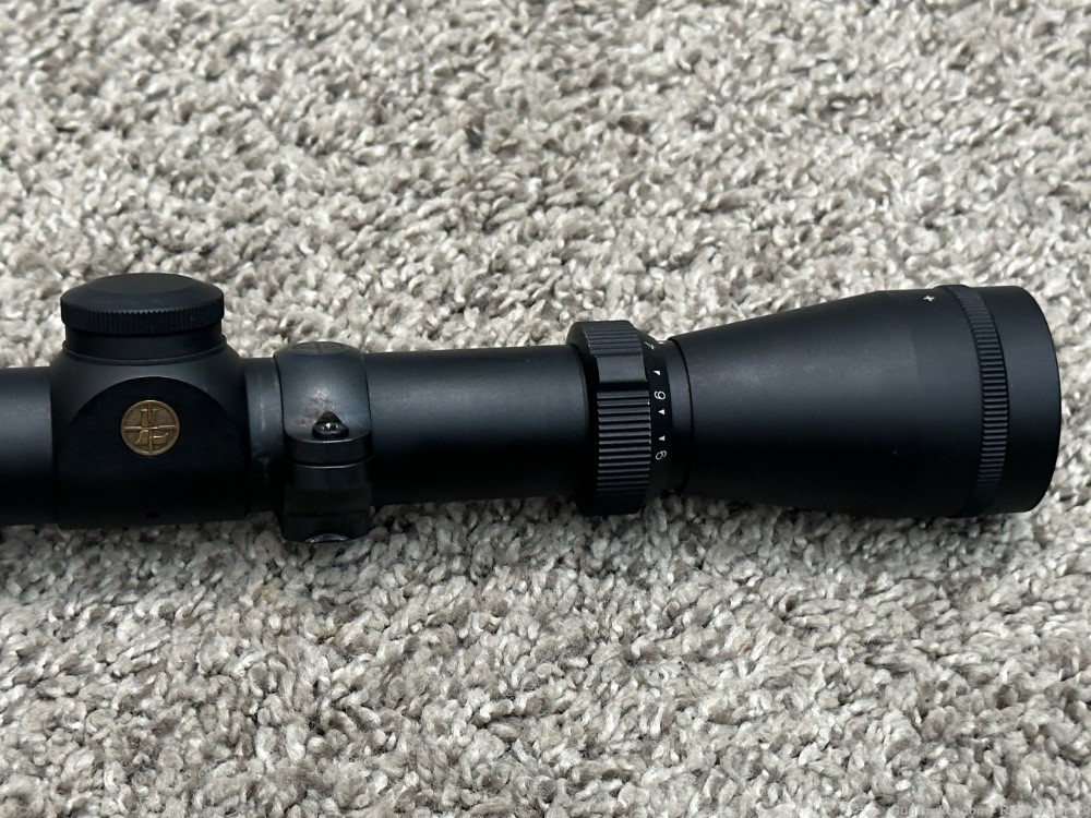 Leupold VX-2 3-9x40mm riflescope 1” tube duplex 1/4” click clear-img-1