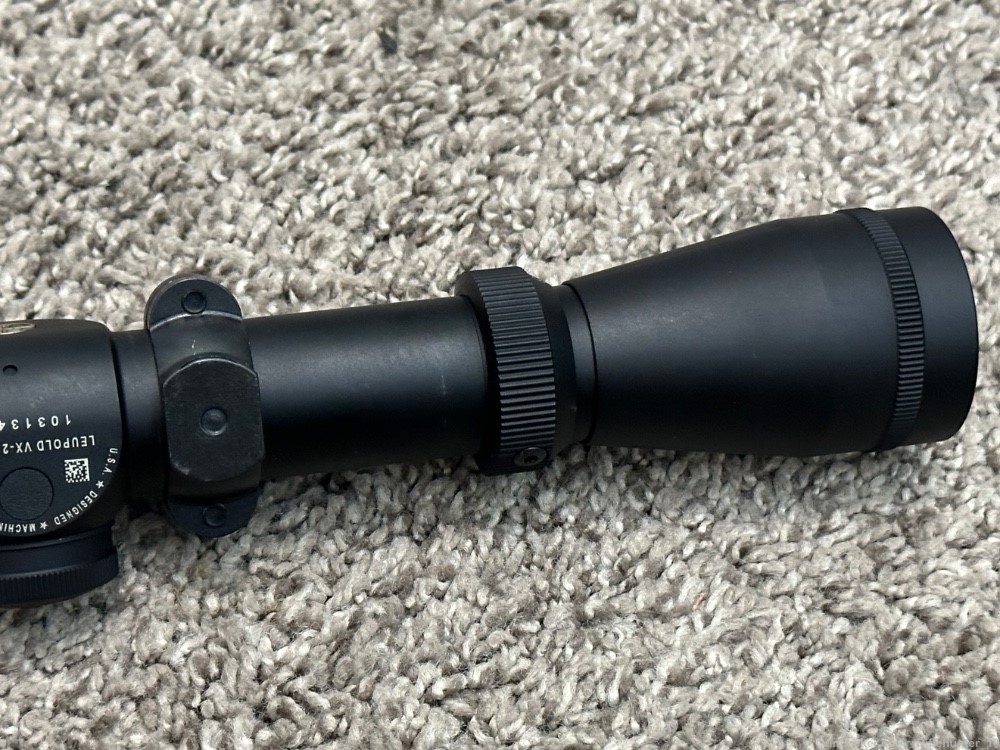 Leupold VX-2 3-9x40mm riflescope 1” tube duplex 1/4” click clear-img-3