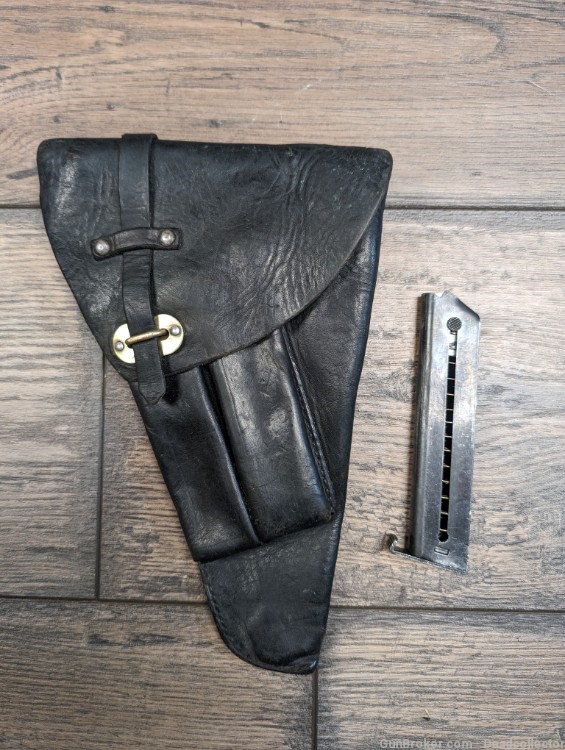 Swedish Lahti Husqvarna Holster and  8rd Magazine-img-0