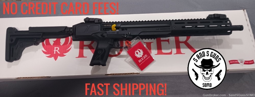 RUGER LC CARBINE 45ACP 16" 13+1 SEMI AUTO RIFLE 19309 NEW-img-0