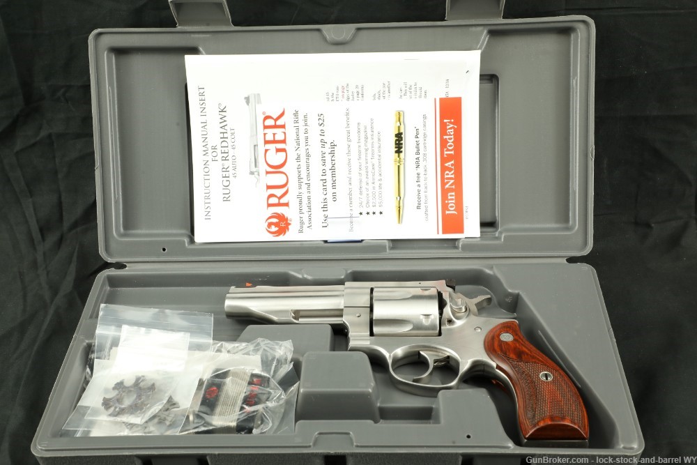 Ruger Redhawk Model .45 Colt & ACP 4.25” Revolver DA/SA MFD 2015-img-30