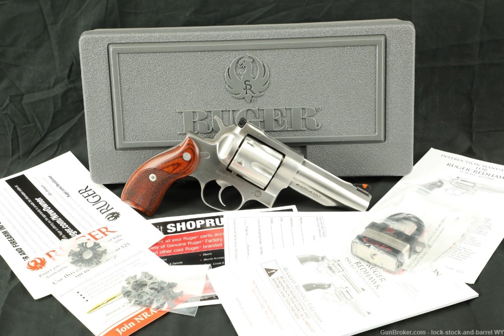 Ruger Redhawk Model .45 Colt & ACP 4.25” Revolver DA/SA MFD 2015-img-2