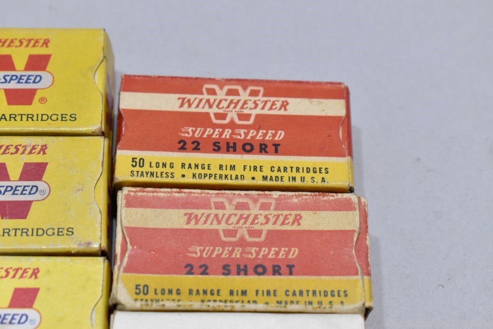 60 Boxes 2746+ Rds Vintage Winchester 22 S Short Rimfire PLEASE READ-img-16