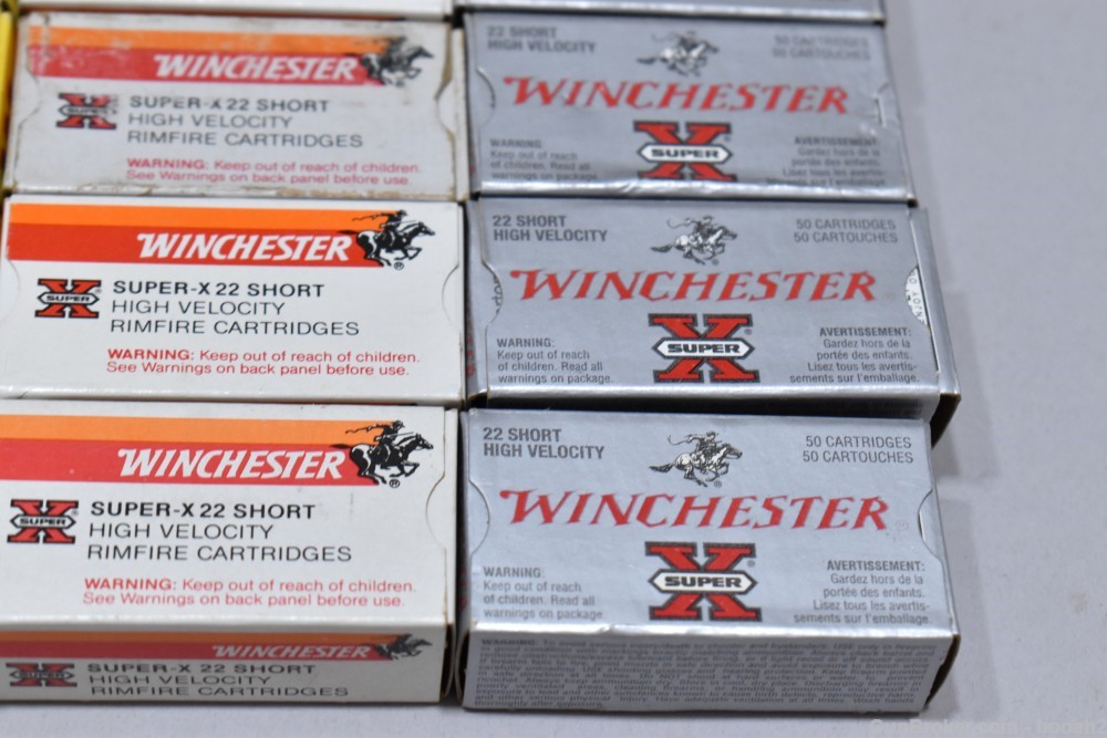 60 Boxes 2746+ Rds Vintage Winchester 22 S Short Rimfire PLEASE READ-img-10