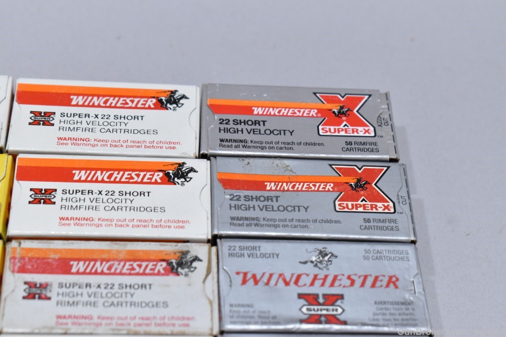 60 Boxes 2746+ Rds Vintage Winchester 22 S Short Rimfire PLEASE READ-img-9