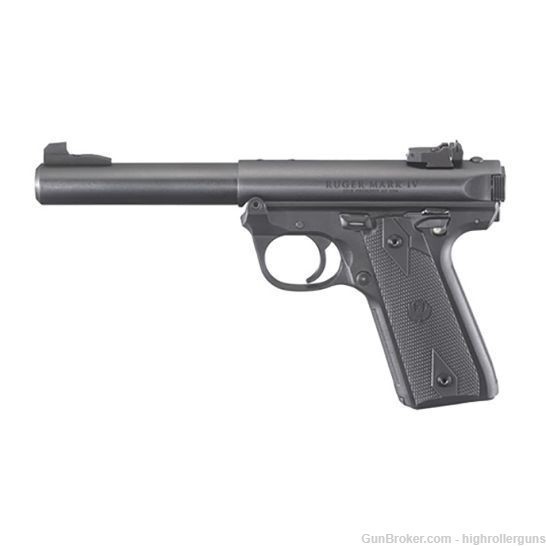 NEW RUGER MARK IV 22/45 2X10RD .22 LR PISTOL - 40107-img-0