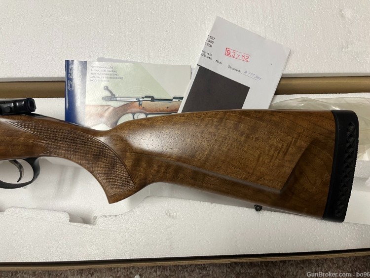 CZ 550 FS Full Stock Mannlicher 9.3x62   Discontinued W/ box & papers-img-10