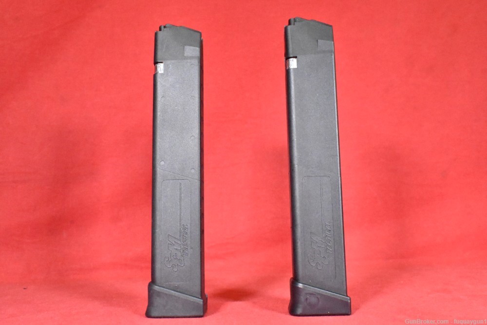Glock 20 30rd 10mm Extended Magazine *LOT OF 2* Vector Mag Glock 40 Clip-img-1
