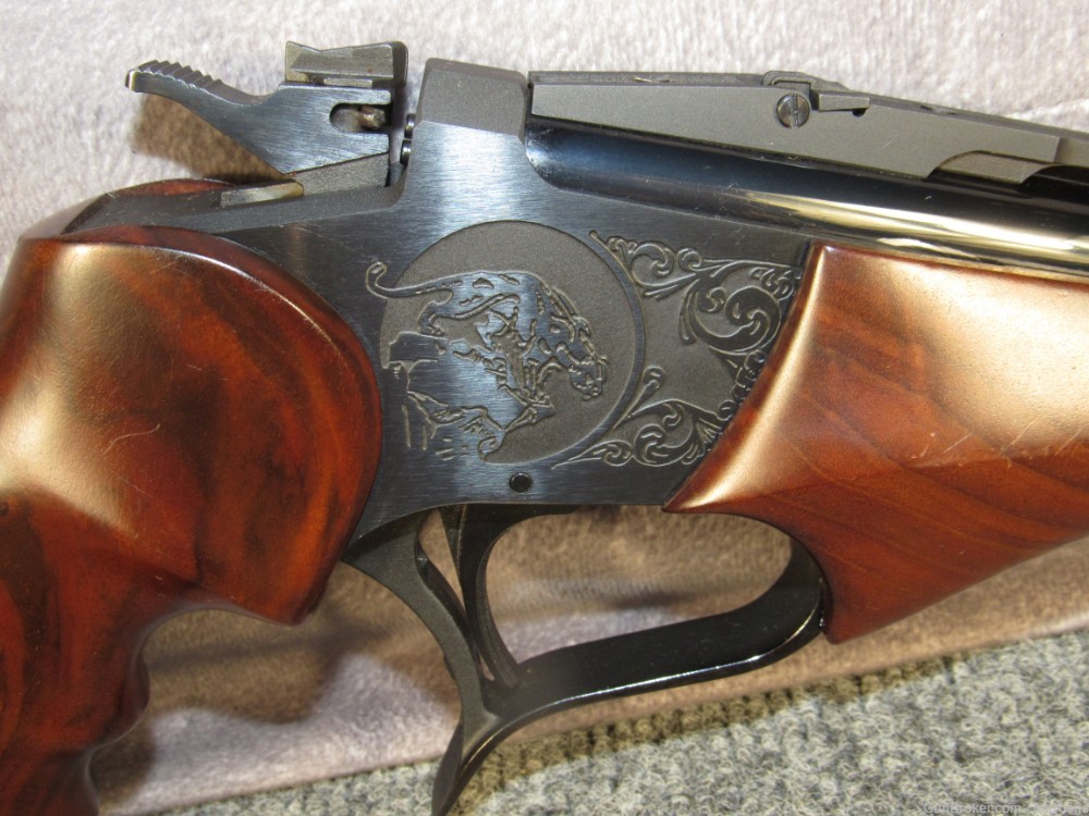 Thompson Center TC Contender 44 Mag Magnum 10" Vent Rib Holster As New 1984-img-3