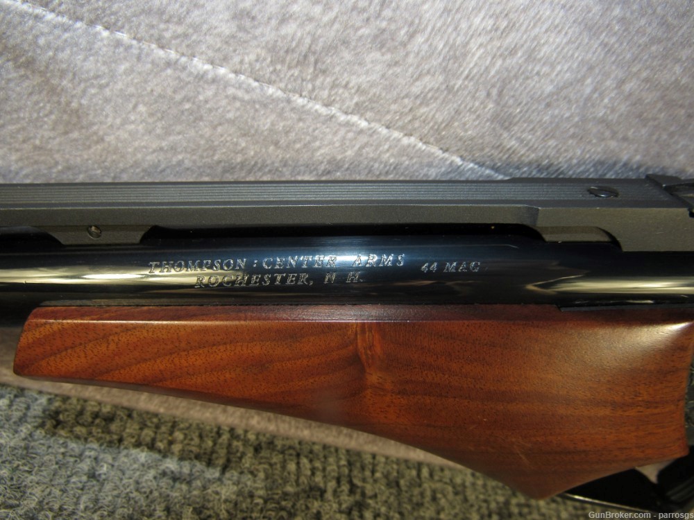 Thompson Center TC Contender 44 Mag Magnum 10" Vent Rib Holster As New 1984-img-5