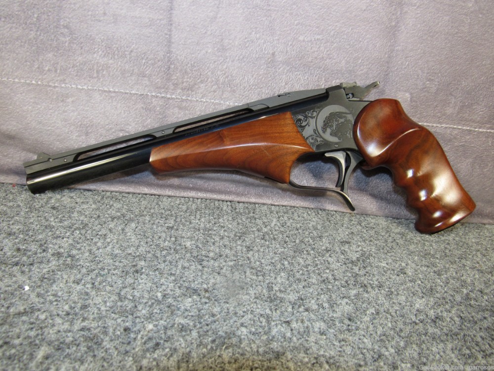 Thompson Center TC Contender 44 Mag Magnum 10" Vent Rib Holster As New 1984-img-1