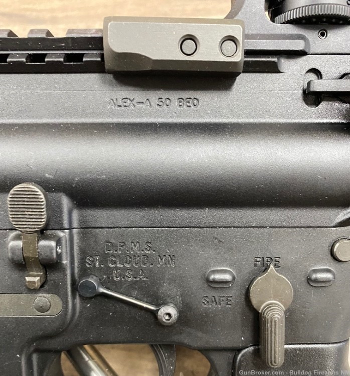 DPMS Mod. A-15 AR-15 pattern rifle .50 Beowulf-img-12