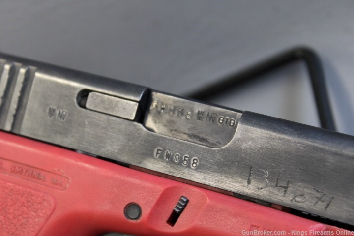 Glock 19 Gen 2 9mm Red Frame Inert Item E-img-8