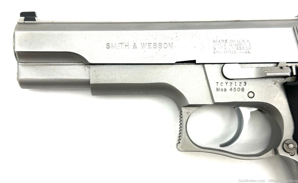 Smith & Wesson 4506 45 ACP 4.75" Used C-6478-img-1