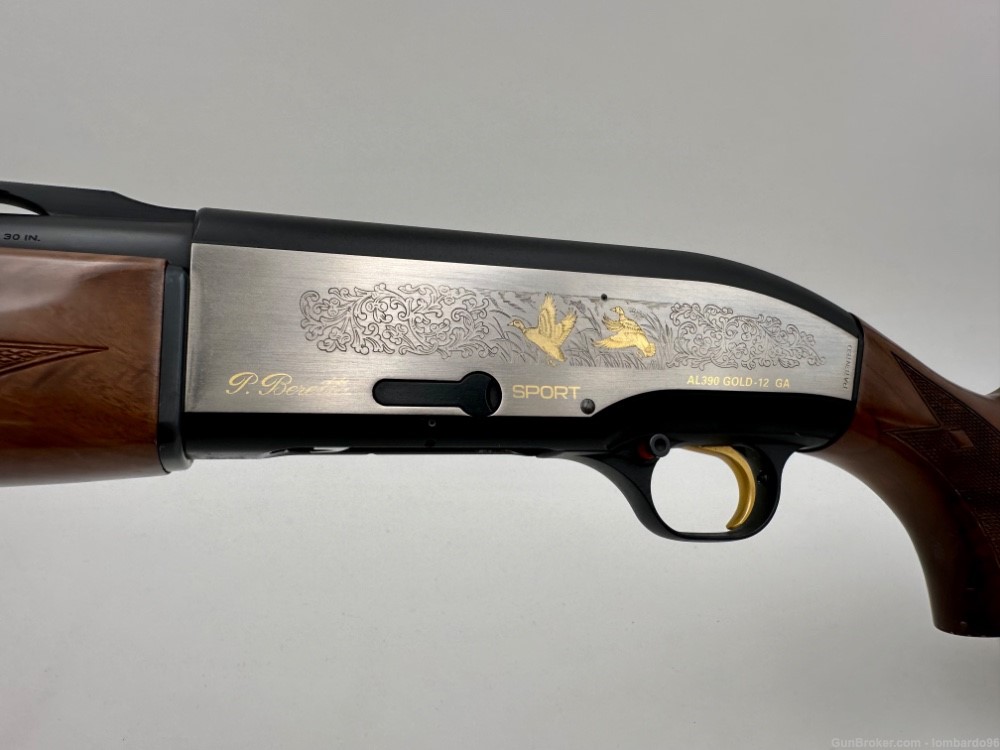 Beretta AL390 Gold Sport with 30 in step rib barrels-img-1