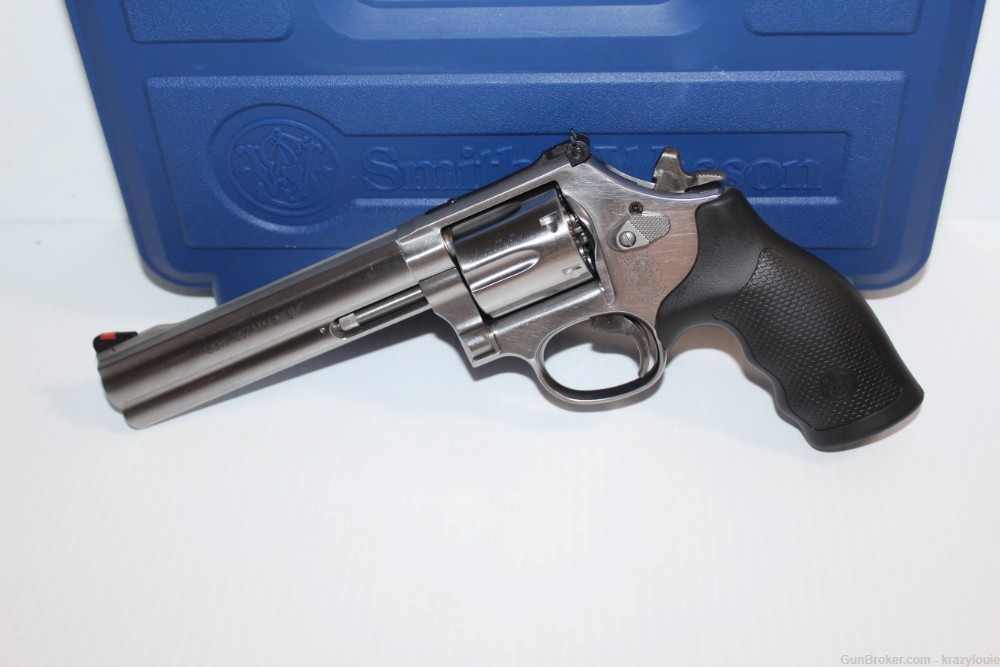 Smith & Wesson 686-6 .357 Mag S&W Stainless 6-Shot Revolver Pistol NICE-img-41
