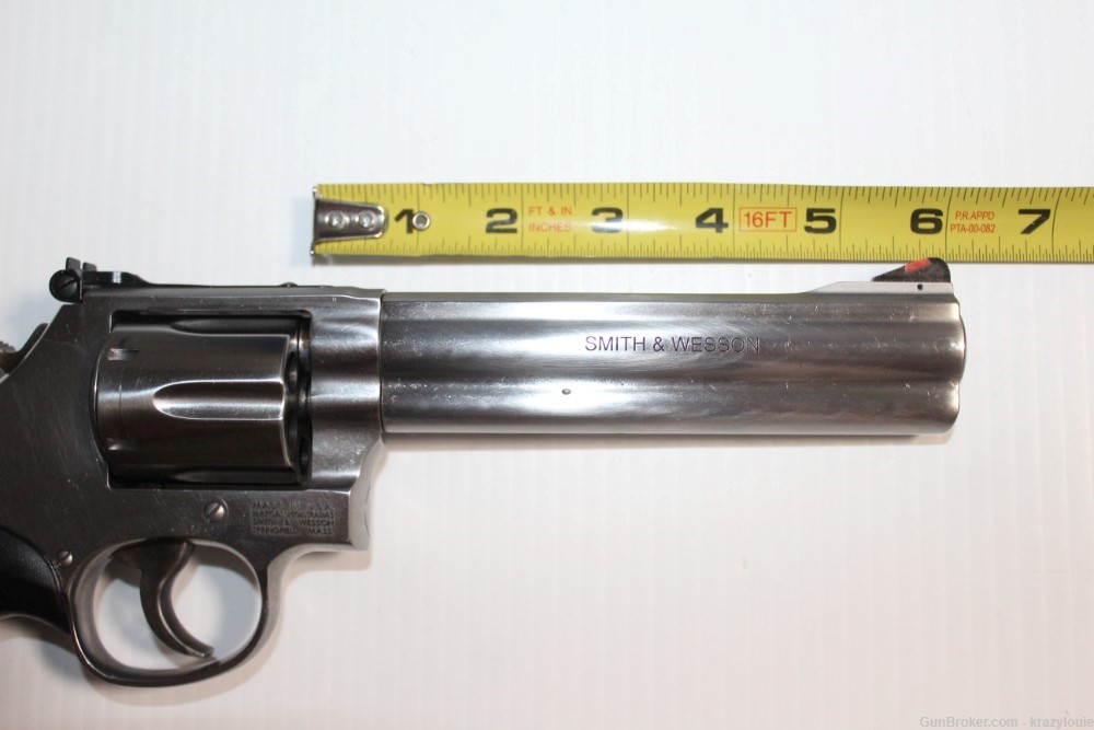 Smith & Wesson 686-6 .357 Mag S&W Stainless 6-Shot Revolver Pistol NICE-img-35