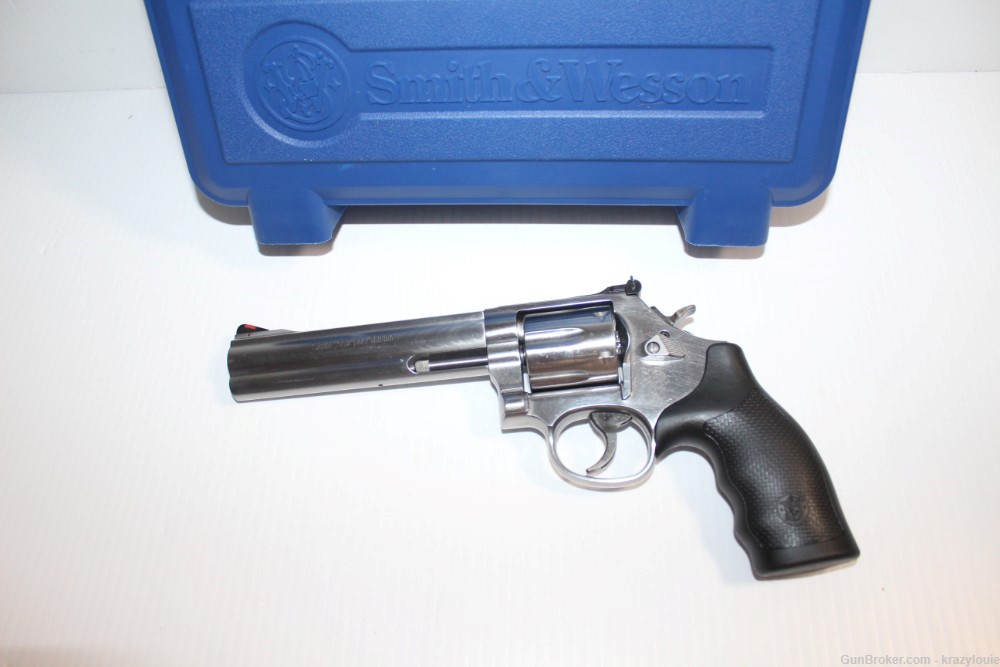 Smith & Wesson 686-6 .357 Mag S&W Stainless 6-Shot Revolver Pistol NICE-img-12