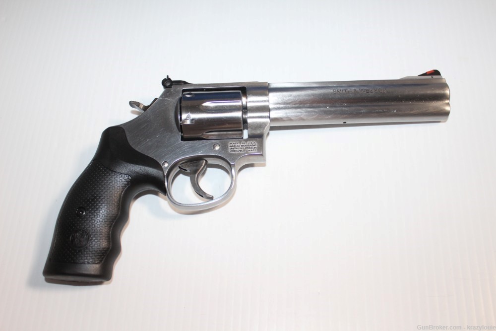 Smith & Wesson 686-6 .357 Mag S&W Stainless 6-Shot Revolver Pistol NICE-img-14