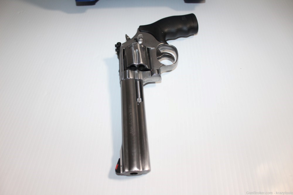 Smith & Wesson 686-6 .357 Mag S&W Stainless 6-Shot Revolver Pistol NICE-img-7