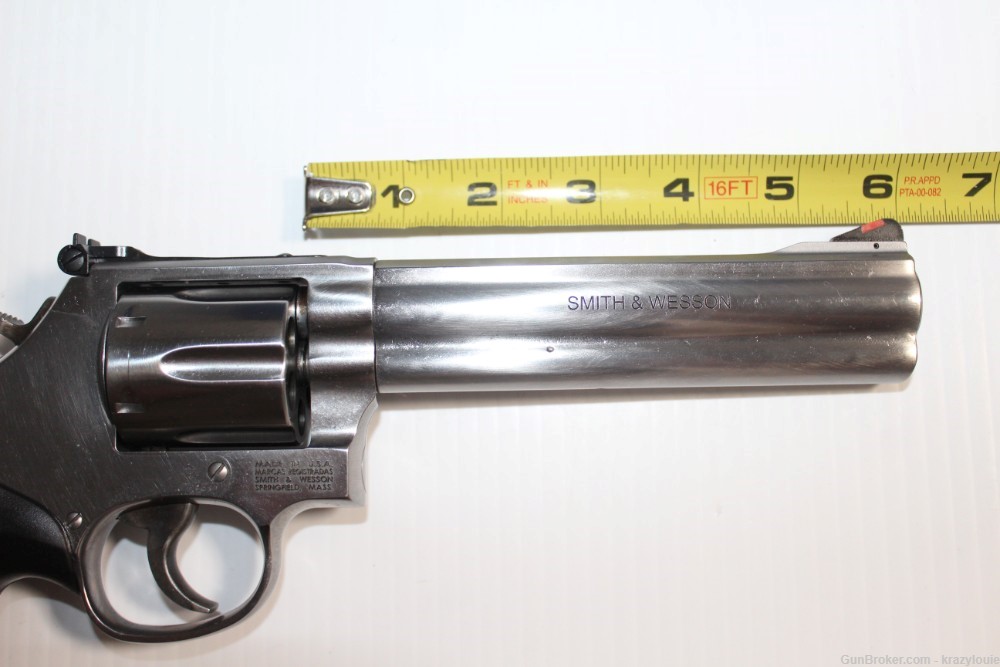 Smith & Wesson 686-6 .357 Mag S&W Stainless 6-Shot Revolver Pistol NICE-img-34