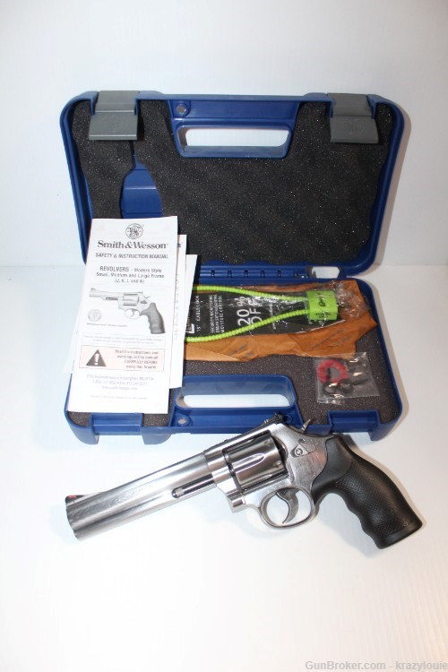 Smith & Wesson 686-6 .357 Mag S&W Stainless 6-Shot Revolver Pistol NICE-img-43