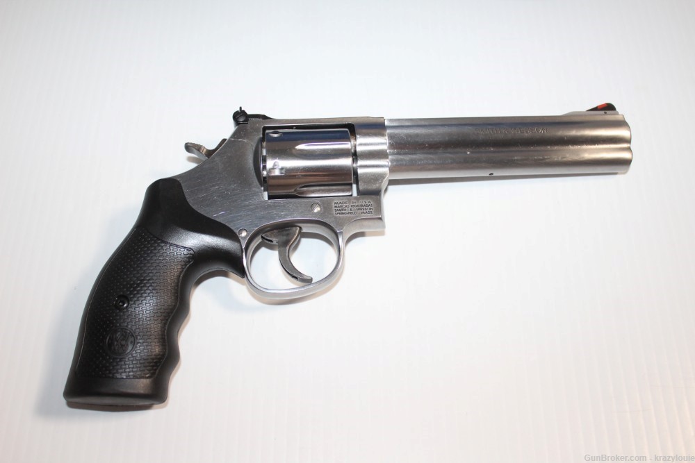 Smith & Wesson 686-6 .357 Mag S&W Stainless 6-Shot Revolver Pistol NICE-img-25
