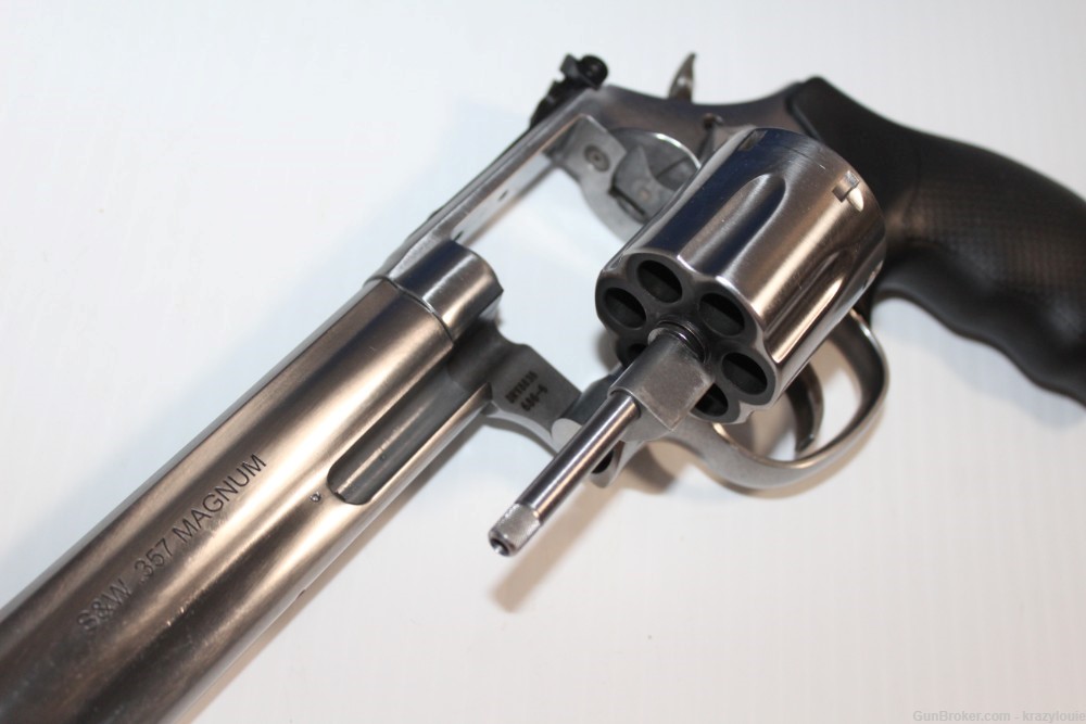 Smith & Wesson 686-6 .357 Mag S&W Stainless 6-Shot Revolver Pistol NICE-img-38