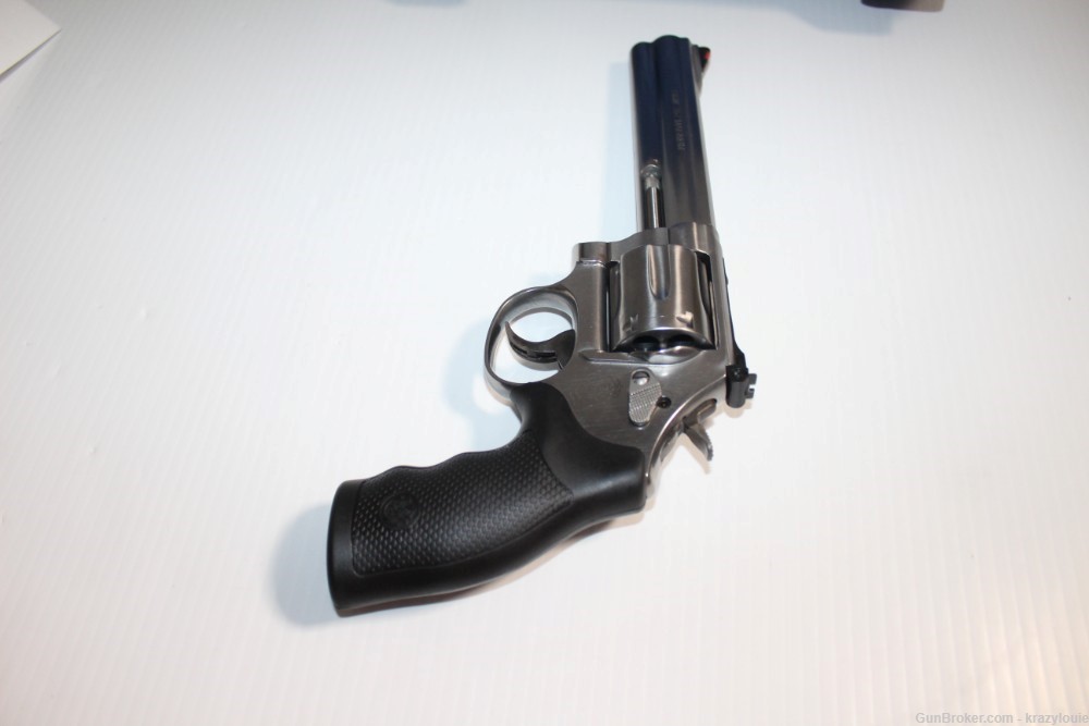 Smith & Wesson 686-6 .357 Mag S&W Stainless 6-Shot Revolver Pistol NICE-img-5