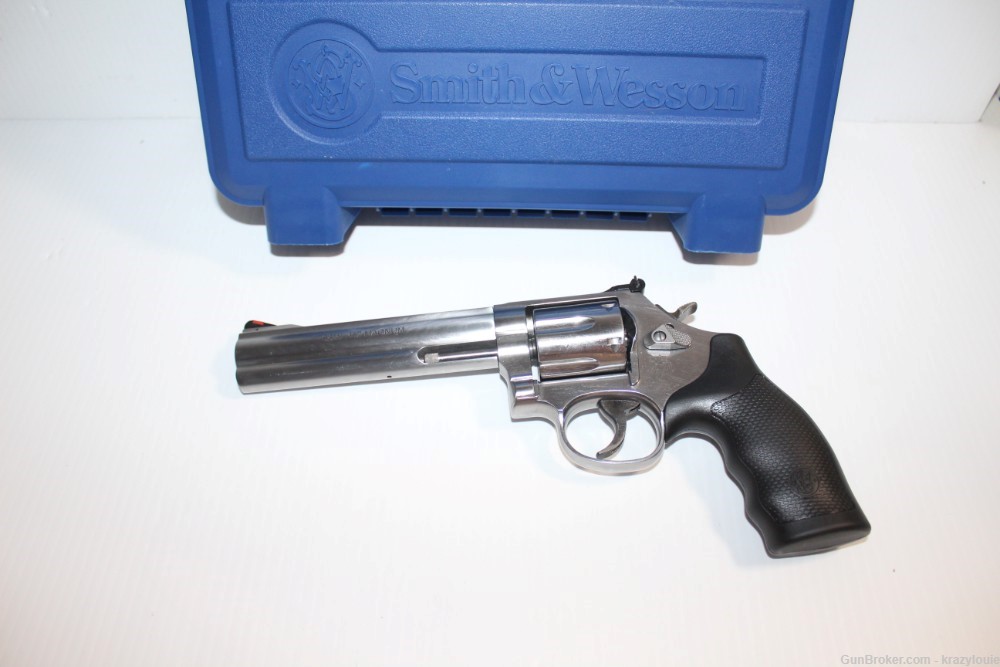 Smith & Wesson 686-6 .357 Mag S&W Stainless 6-Shot Revolver Pistol NICE-img-13