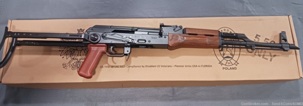 PIONEER ARMS AK-47 UNDERFOLDER 5.56 WOOD SEMI AUTO RIFLE NEW-img-2