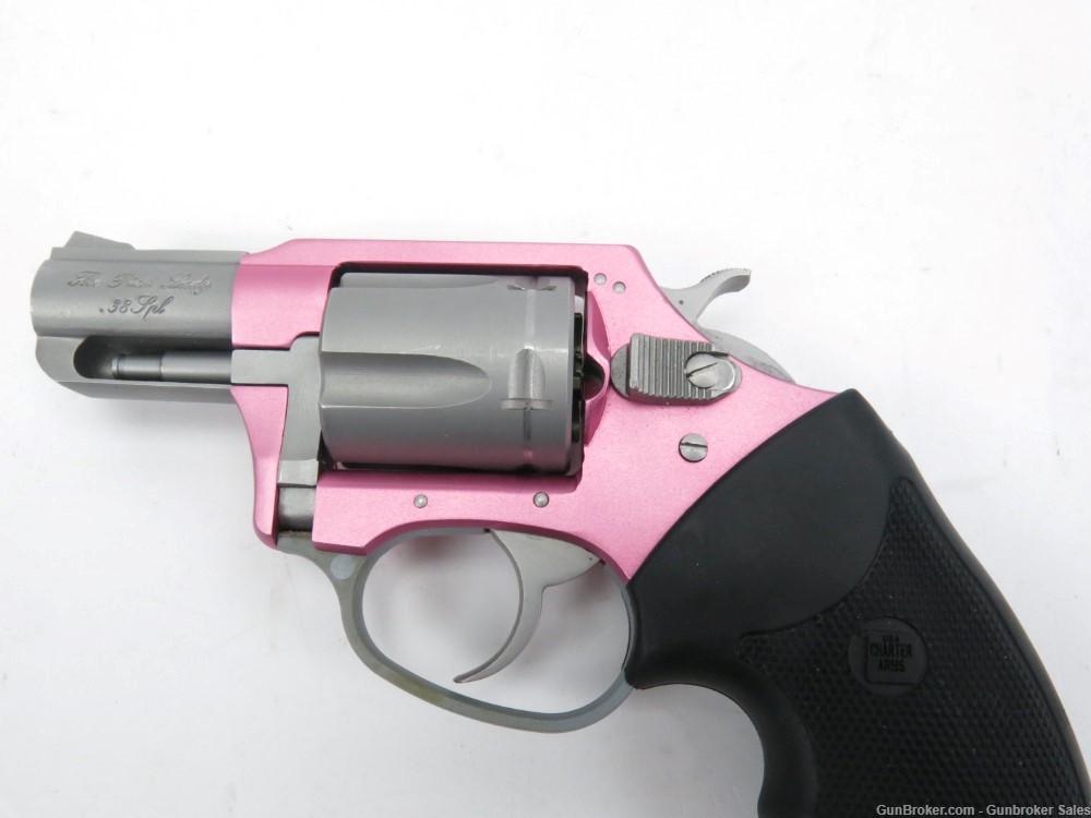 Charter Arms 38 Spl 2" "The Pink Lady" 5-Shot Revolver-img-2