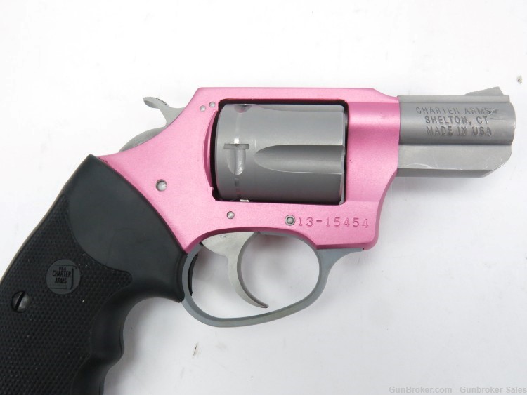 Charter Arms 38 Spl 2" "The Pink Lady" 5-Shot Revolver-img-10